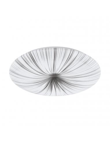 EGLO 98326 - NIEVES LED ceiling light in white steel and acrylic
