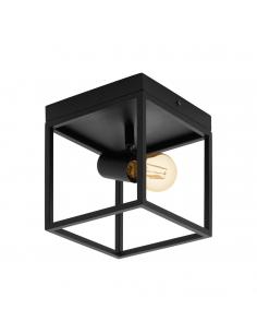 EGLO 98331 - SILENTINA Living Room Lamp in Black Steel