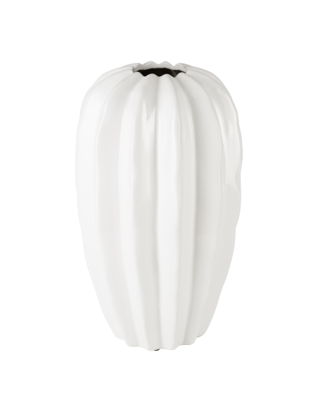 EGELE Vase H385 Ø225 White