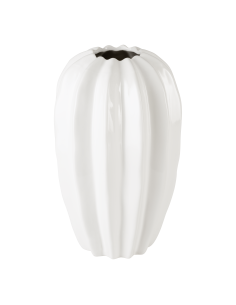 EGELE Florero H305 Ø185 Blanco
