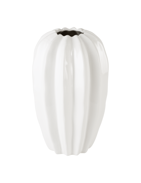 EGELE Vase H305 Ø185 White