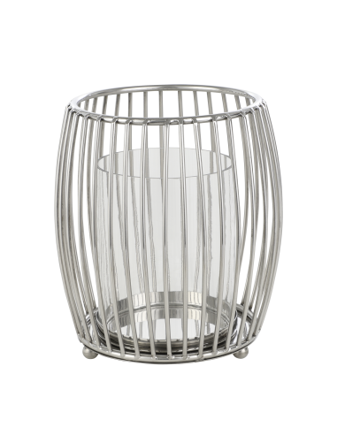 RUMOI Chrome Candle Holder