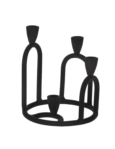 JELLICOE Candelabro Negro