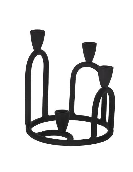 JELLICOE Black Candlestick
