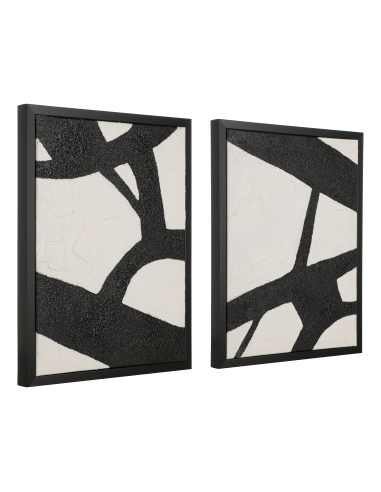 ROBERVAL Imagen Negro Blanco Set 2und