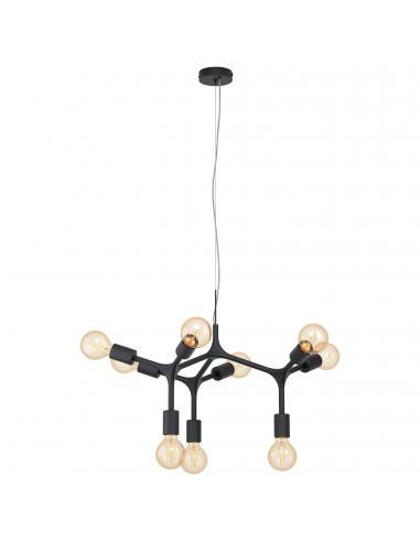 EGLO 98346 - BOCADELLA Living Room Lamp in Black Steel