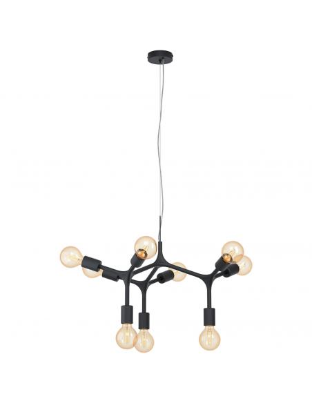 EGLO 98346 - BOCADELLA Living Room Lamp in Black Steel