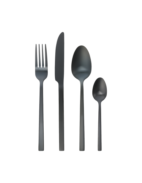 BELOHA Black Cutlery Set