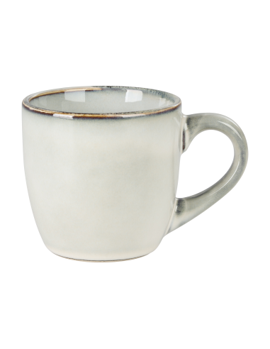 MANDIA Taza Blanco Marron