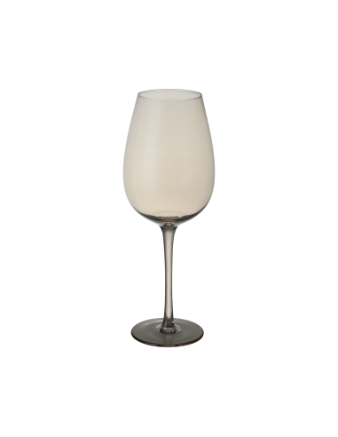 ORMARA Grey Wine Glass Transp