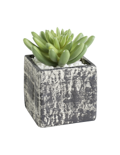 CHITOSE Planta artificial Gris