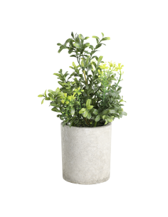 CHITOSE Planta artificial café verde
