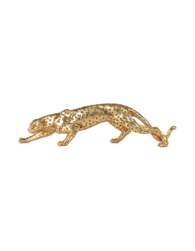MENJANGAU Figura Leopardo Oro
