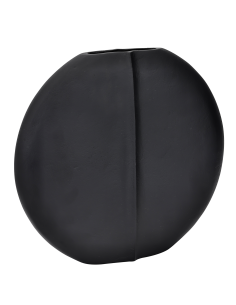 SOMINOT Black Metal Vase