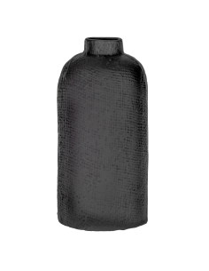SIBAGAT Jarrón de metal Negro