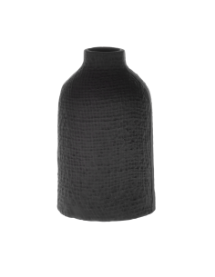 SIBAGAT Black Metal Vase
