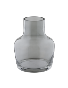SIRANANA Jarrón de cristal Gris