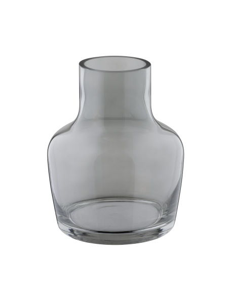 SIRANANA Jarrón de cristal Gris