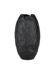 VOHEMAR Black Metal Vase