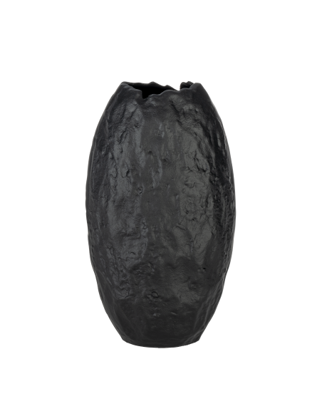 VOHEMAR Black Metal Vase