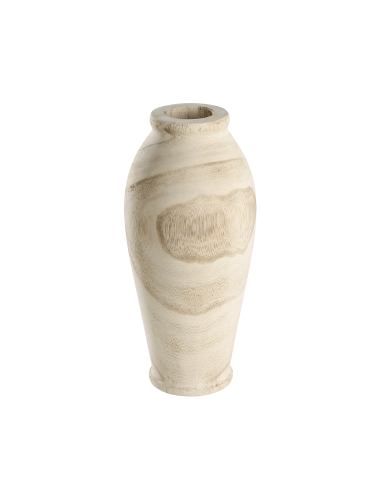 TEBANGAN Jarrón de madera