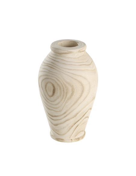 TEBANGAN Jarrón de madera