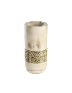 TEBANGAN Jarrón de madera