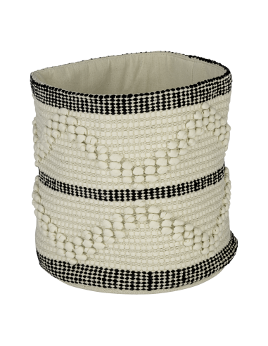 TOYAMA Cesta Crema-blanco