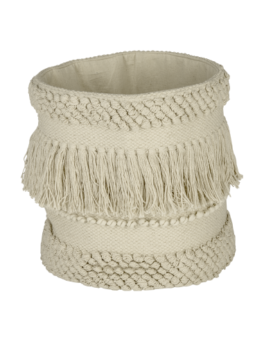 TOYAMA Cream-white basket