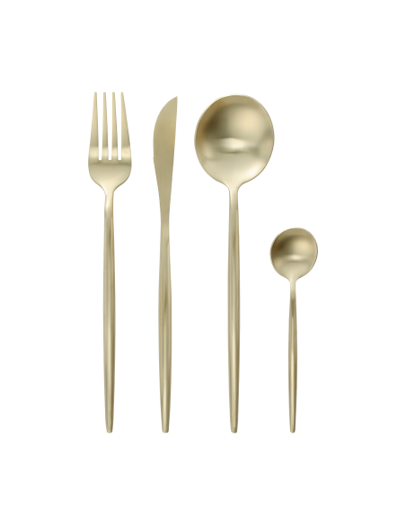 TEGINA Champagne Cutlery Set