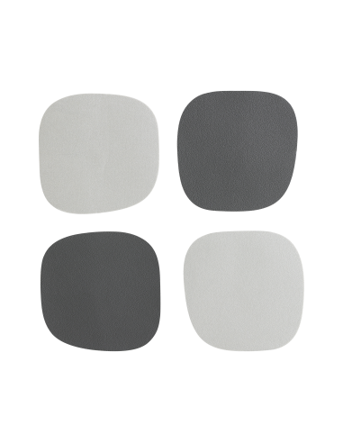 VINANIVAO Set 4 Posavasos Plata