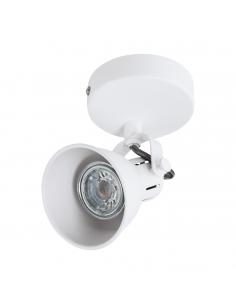 EGLO 98393 - SERAS 1 LED Spotlight in White Steel