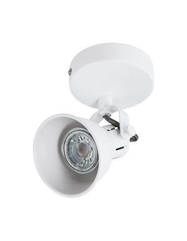 EGLO 98393 - SERAS 1 LED Spotlight in White Steel