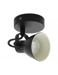 EGLO 98397 - SERAS 2 LED spotlight in black steel