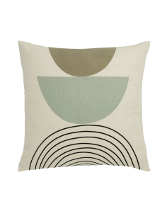 BERHALA Green Coffee Cushion 2