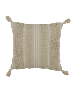 CHEVERY Cojín Crema Blanco 2