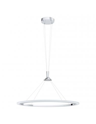 EGLO 98427 - HORNITOS-C LED pendant lamp in Chrome Steel and Acrylic