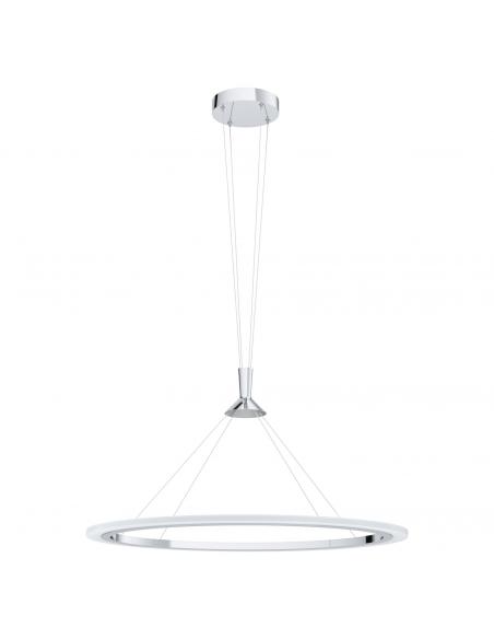 EGLO 98427 - HORNITOS-C LED pendant lamp in Chrome Steel and Acrylic
