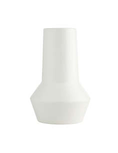HIRADO Jarrón de cerámica Blanco 2