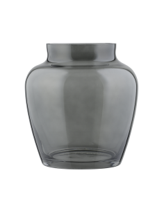 ASINDRO Glass Vase Gray 2