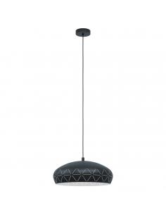 EGLO 98467 - RAMON 1 Living Room Lamp in Black, White Steel