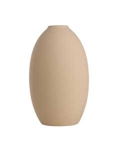 ANJABE Jarrón de cerámica Beige 2