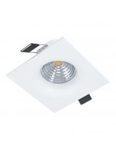 EGLO 98471 - SALICETO Recessed LED Lamp in White Aluminum and Glass
