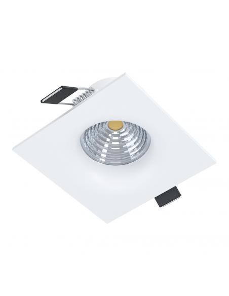 EGLO 98471 - SALICETO Lámpara Empotrable LED en Aluminio blanco y Vidrio