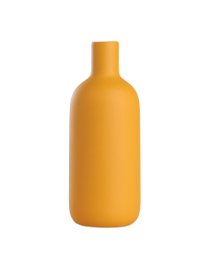 ANJABE Jarrón de cerámica Amarillo 2