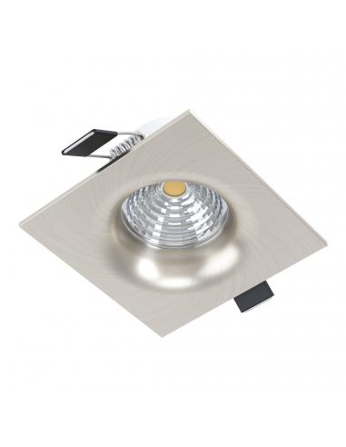 EGLO 98472 - SALICETO LED Recessed Lamp in Nickel-matte Aluminum and Glass
