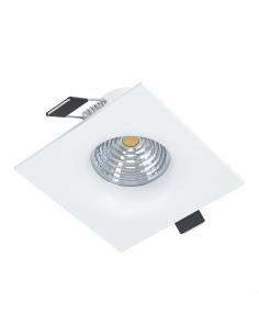 EGLO 98473 - SALICETO Lámpara Empotrable LED en Aluminio blanco y Vidrio