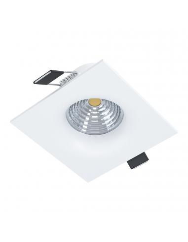 EGLO 98473 - SALICETO Recessed LED Lamp in White Aluminum and Glass
