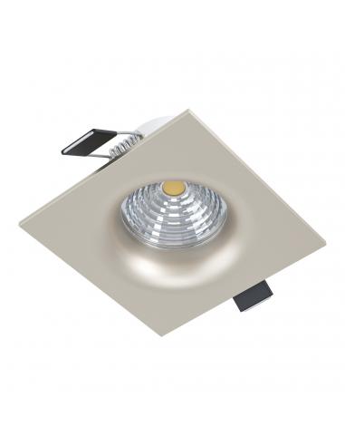 EGLO 98474 - SALICETO LED Recessed Lamp in Nickel-matte Aluminum and Glass