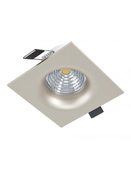 EGLO 98474 - SALICETO LED Recessed Lamp in Nickel-matte Aluminum and Glass